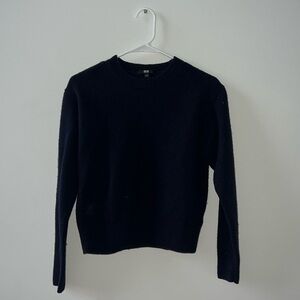 Uniqlo Wool Blend Sweater midnight blue